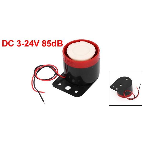 uxcell DC 3-24V 85dB サイレン音 電子ブザー 警報 デシベル 85DB|soten2|02