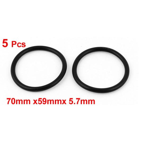 ー品販売 Uxcell ニトリルゴムリング ニトリルゴム材質 流体シール パッド ポンプ 置換 5個入り Plugyn Com