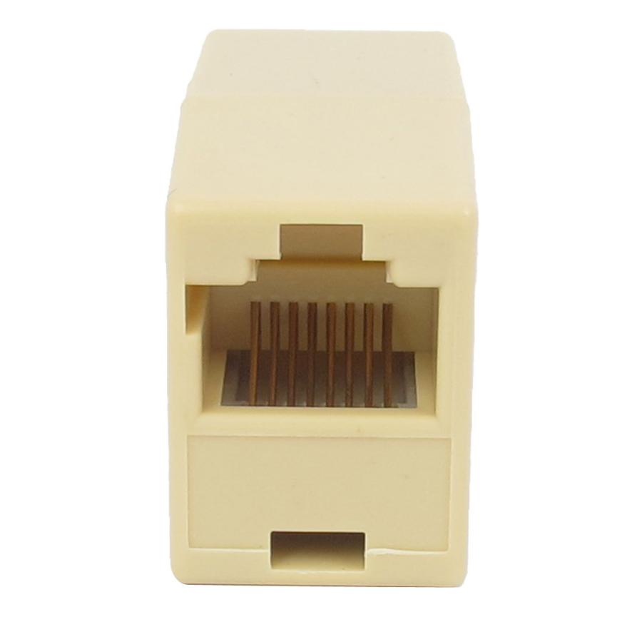 uxcell RJ45カプラーコネクター　プラスチック　ベージュ　RJ45 8P8C　10個入り｜soten2｜03