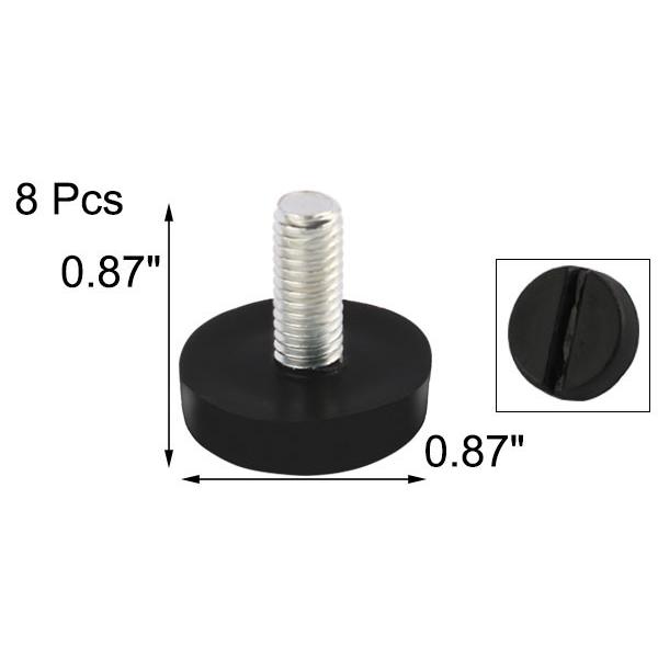 uxcell 防音材 レベリングフット 固定脚 レベラー 家具アジャスター