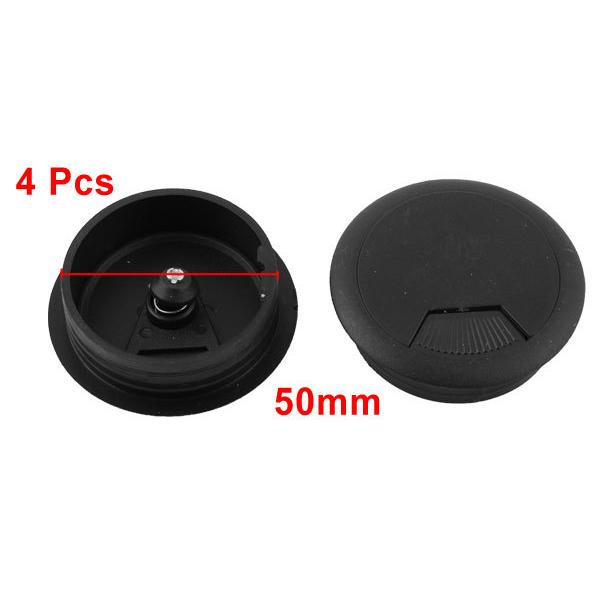 Amazon Co Jp Uxcell 配線孔キャップ丸型 コンピュータデスク プラスチック 主催グロメット用ワイヤ グロメット ケーブルワイヤホール 文房具 オフィス用品