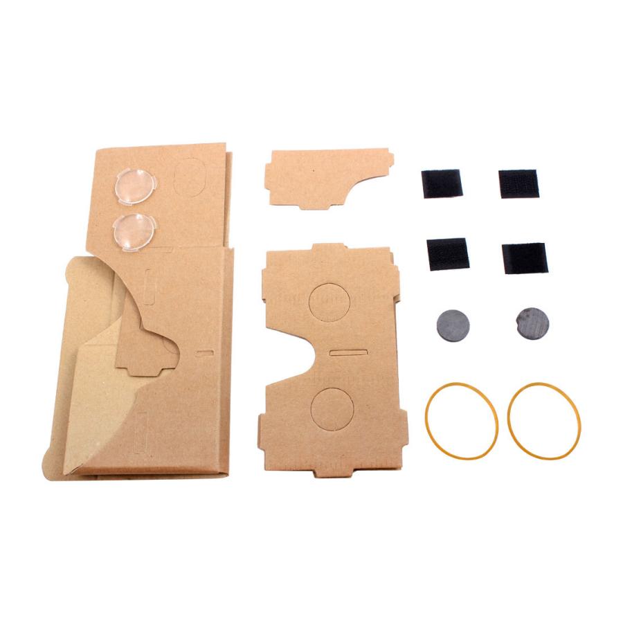Uxcell スマートフォン ダンボールキット Diy 3d Vr バーチャルリアリティ 紙鑑賞メガネ 15cm 2pcs Aux1331 ソウテン2号店 通販 Yahoo ショッピング