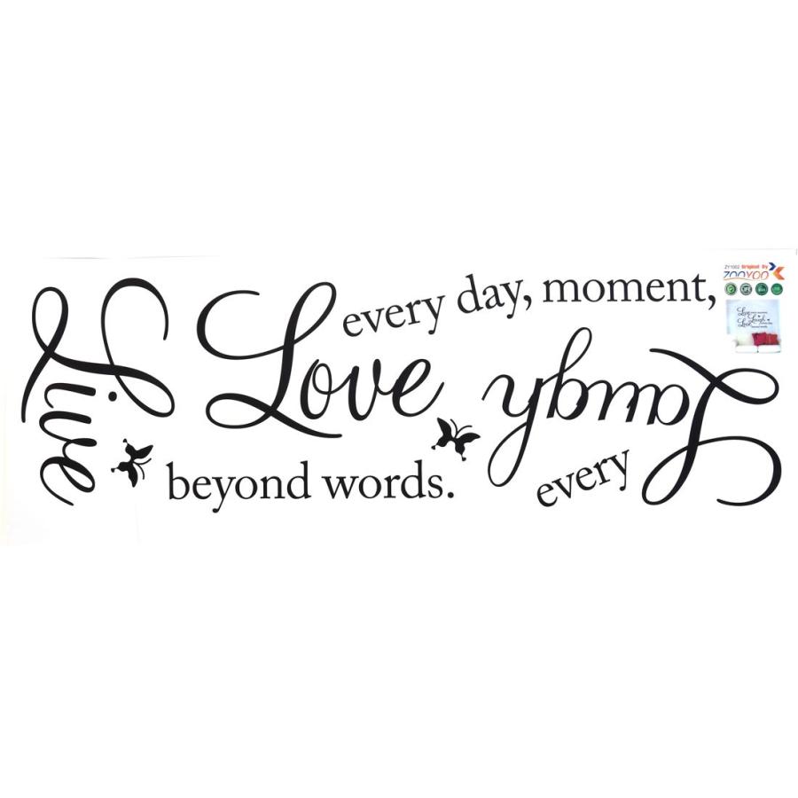 Uxcell ウォールステッカー 壁紙シール 窓 蝶 ことわざ プリント 取り外し可能 移し絵 壁画 芸術装飾 Aux00 ソウテン2号店 通販 Yahoo ショッピング