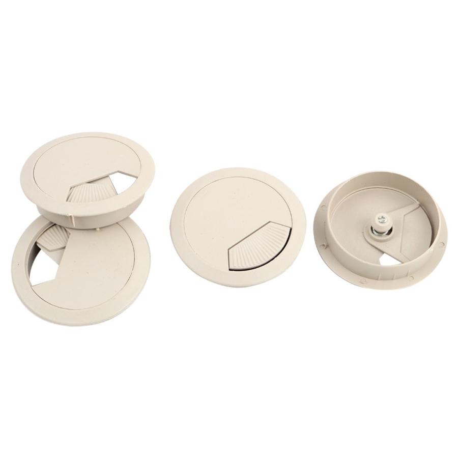 Uxcell 配線孔キャップ丸型 ケーブル穴カバー グロメット パソコンデスク用 プラスチック ホワイト 直径52mm 4個入り A16042100ux0340 ソウテン2号店 通販 Yahoo ショッピング