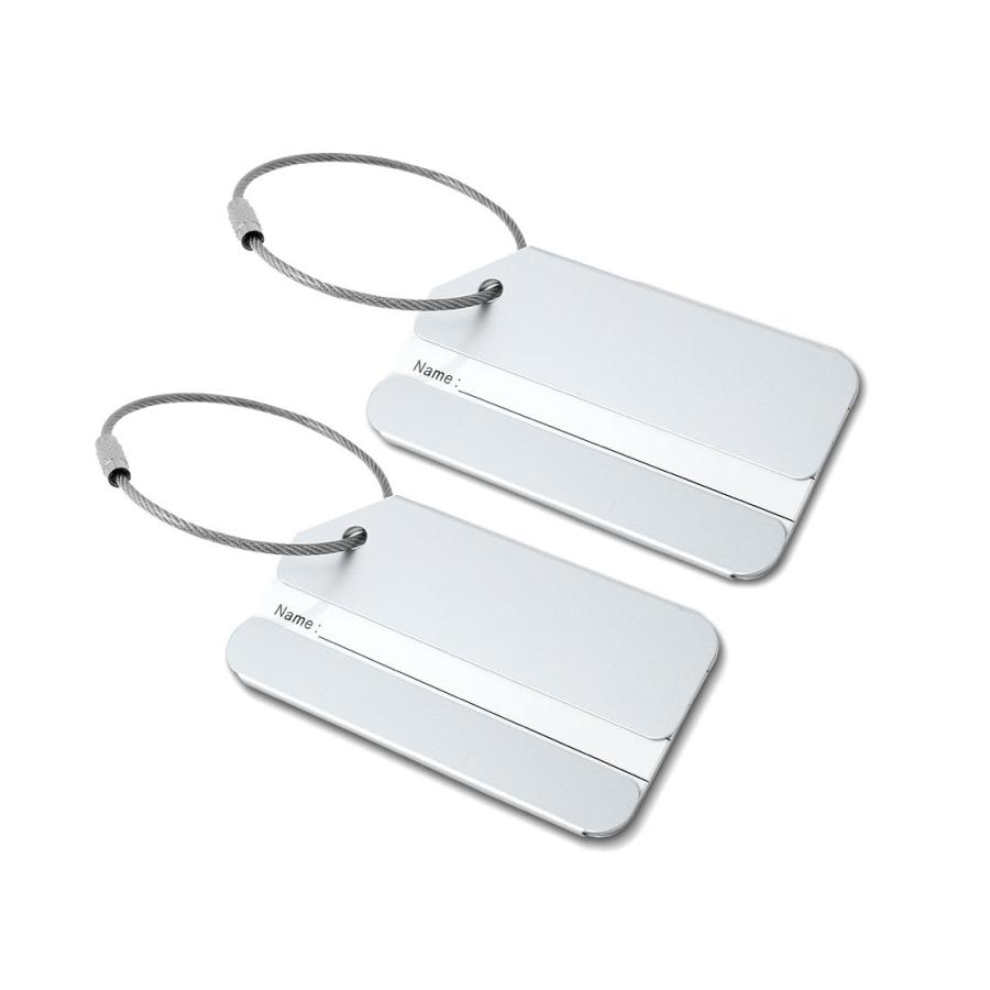 Uxcell ネームタグ 名前ラベル ラゲージタグ 荷物タグ 旅行 メタル スーツケース 手荷物 名 住所 Idラベル シルバー 2個入り Aux0950 ソウテン2号店 通販 Yahoo ショッピング