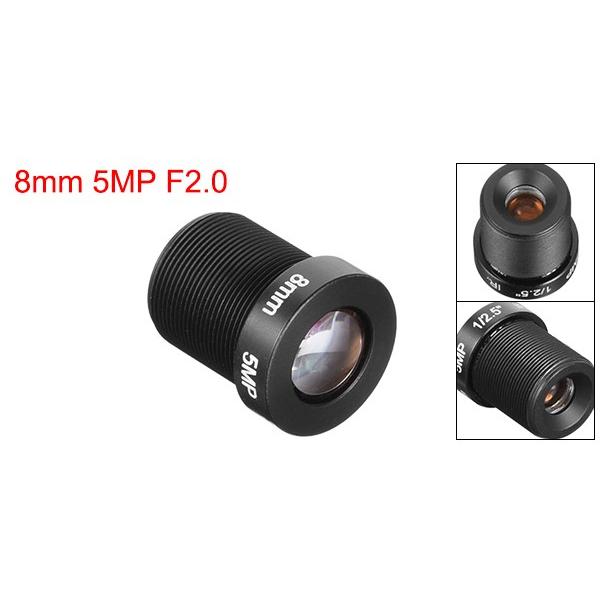 uxcell カメラレンズ 8mm 5MP F2.0 FPV CCDカメラ用ワイドアングル