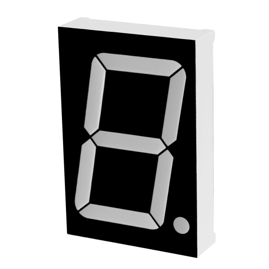 uxcell LEDデジタル表示管 10ピン 1ビット 7セグメント 56 x 38 11mm 1
