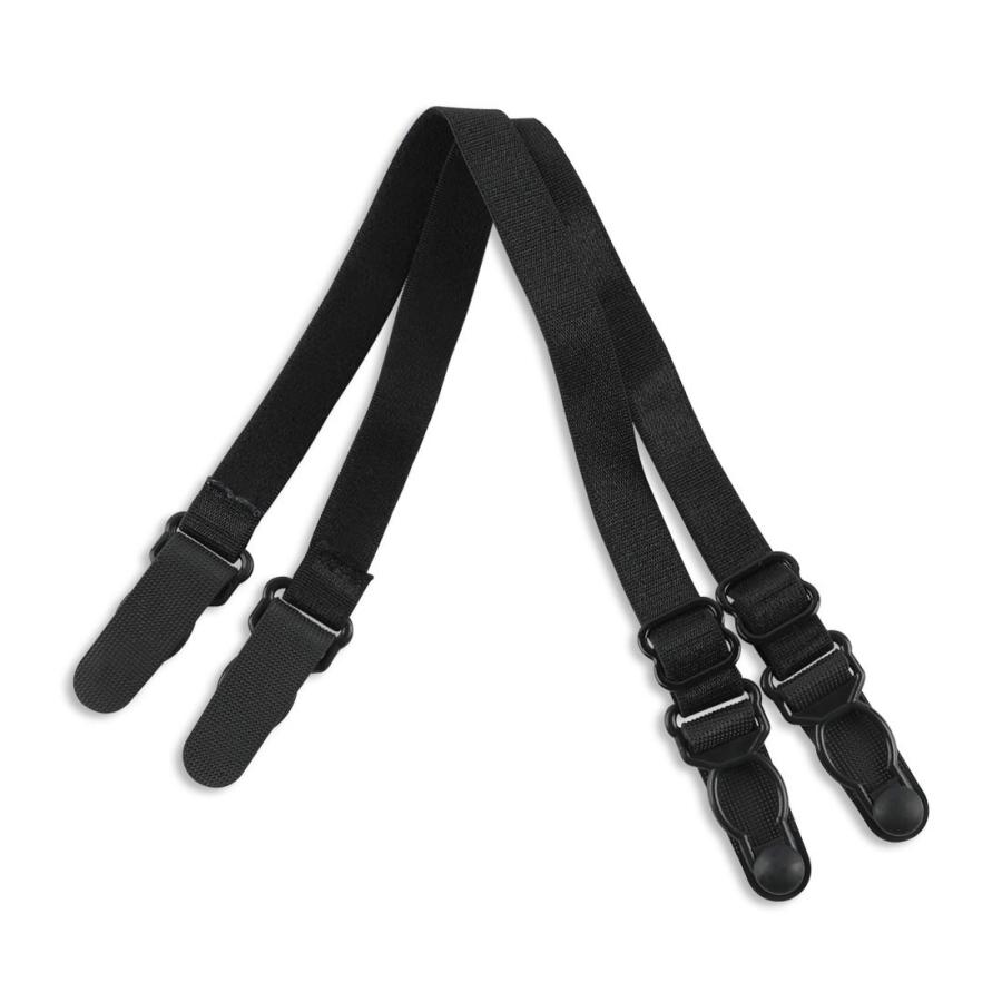 おすすめ商品】レトロ フラップ肩掛け ダブルストラップ ブラック