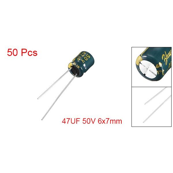 Capacitor Electrolítico De 0.47uF A 50V - Guatemala