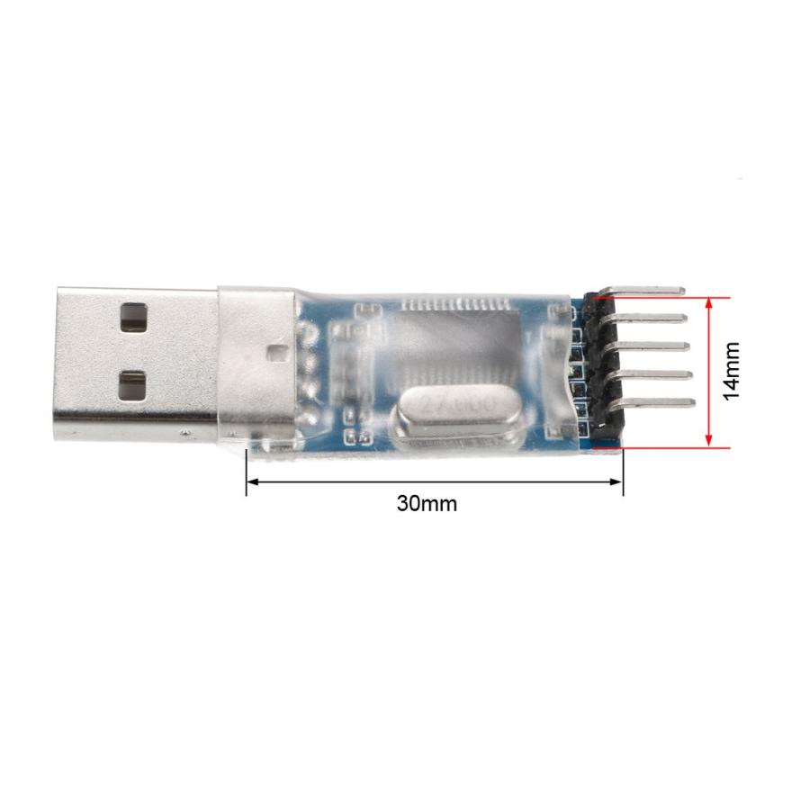 uxcell USB-TTL PL2303自動変換モジュール 変換アダプタ Arduino用｜soten2｜03