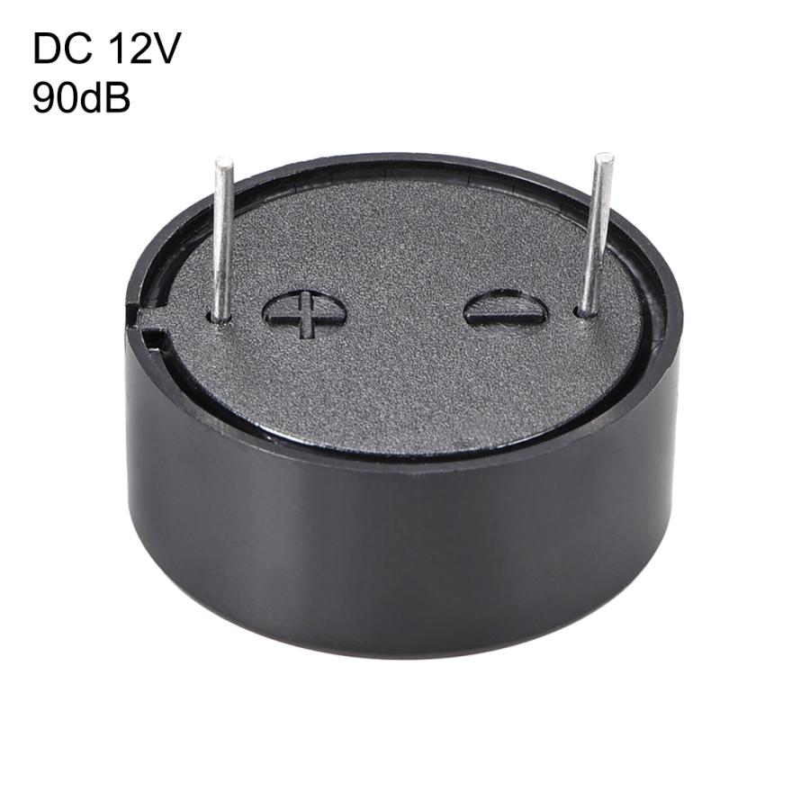 uxcell アクティブ電子ブザー DC 12V 90dBスピーカー 2 uxcell アクティブ電子ブザー DC 12V 90dBスピーカー 2
