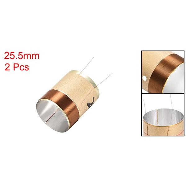 uxcell ボイスコイル ダブル層 ワイヤ オーディオスピーカーパーツ