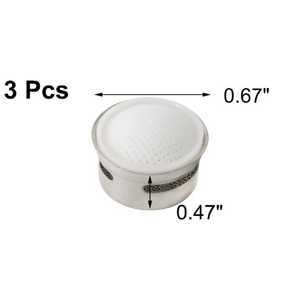 uxcell プラスチック 蛇口エアレーターインサート 蛇口交換部品 水