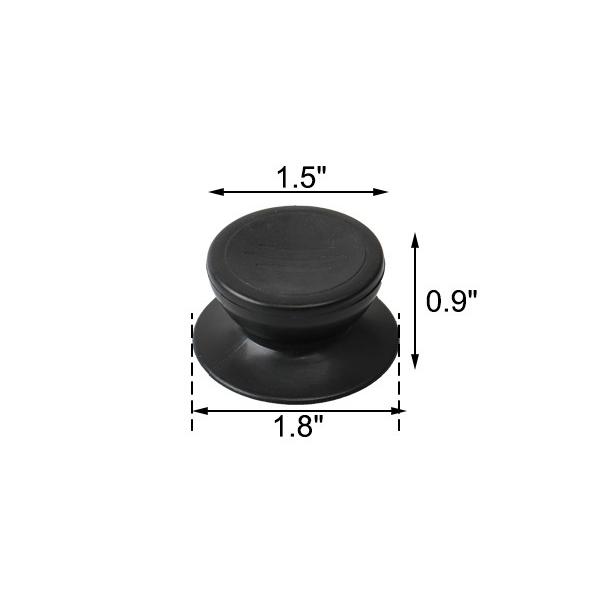 uxcell 蓋ノブ パンポットカバーグリップ 鍋ツマミ 耐熱性