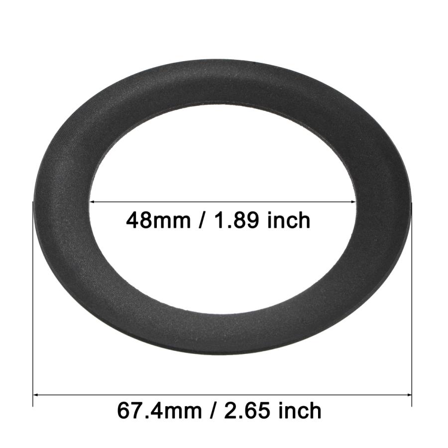 uxcell エアコンプレッサー圧縮ピストンリング交換部品 67.4 mm外径 48