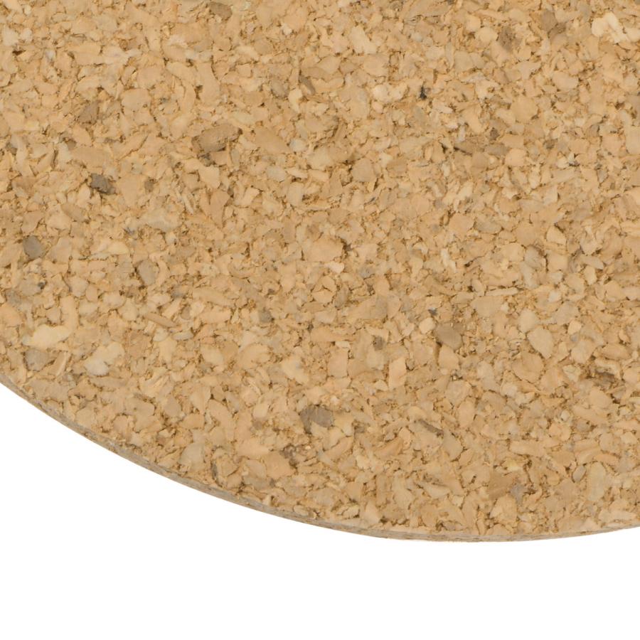 uxcell コルクコースター コルク粒子製 木カップマットソーサーパッド