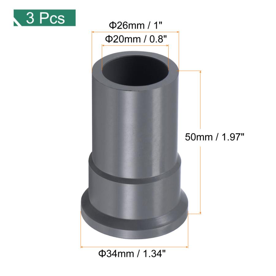 uxcell PVC水道管コネクタ G1/2メススレッド 20 mm内径 DN15 直管継手