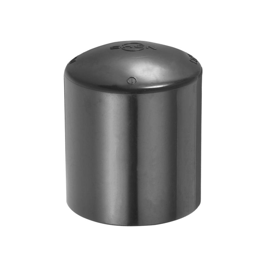 uxcell PVCパイプエンドキャップ 32mm ID プラグ アダプター フィッティング 排水換気用 ブラック