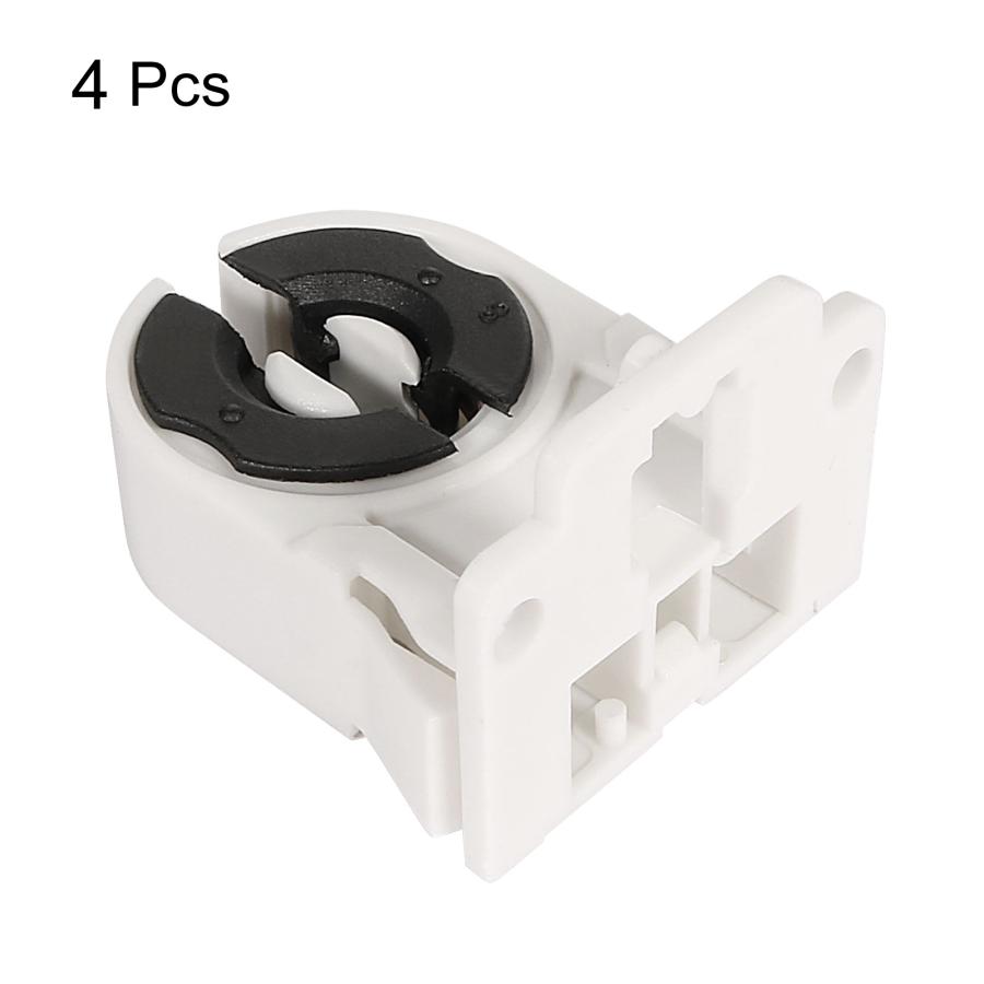 uxcell PATIKIL T8蛍光灯ホルダー 4個 シャントなしランプソケット G13