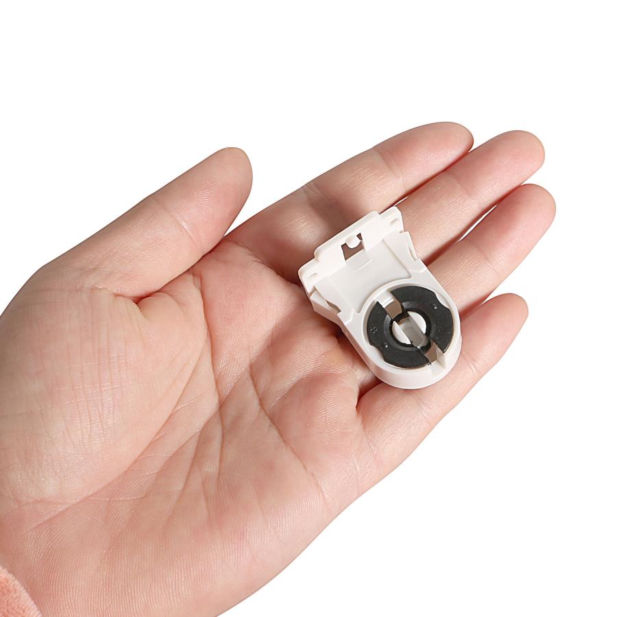 uxcell PATIKIL T8蛍光灯ホルダー 6個 シャントなしランプソケット G13