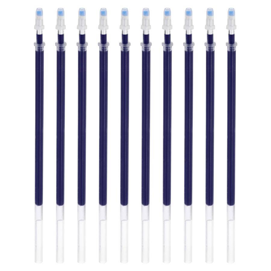 uxcell PATIKIL 130mm リフィルの交換 50本 0.5mm細かい先端 ブラック