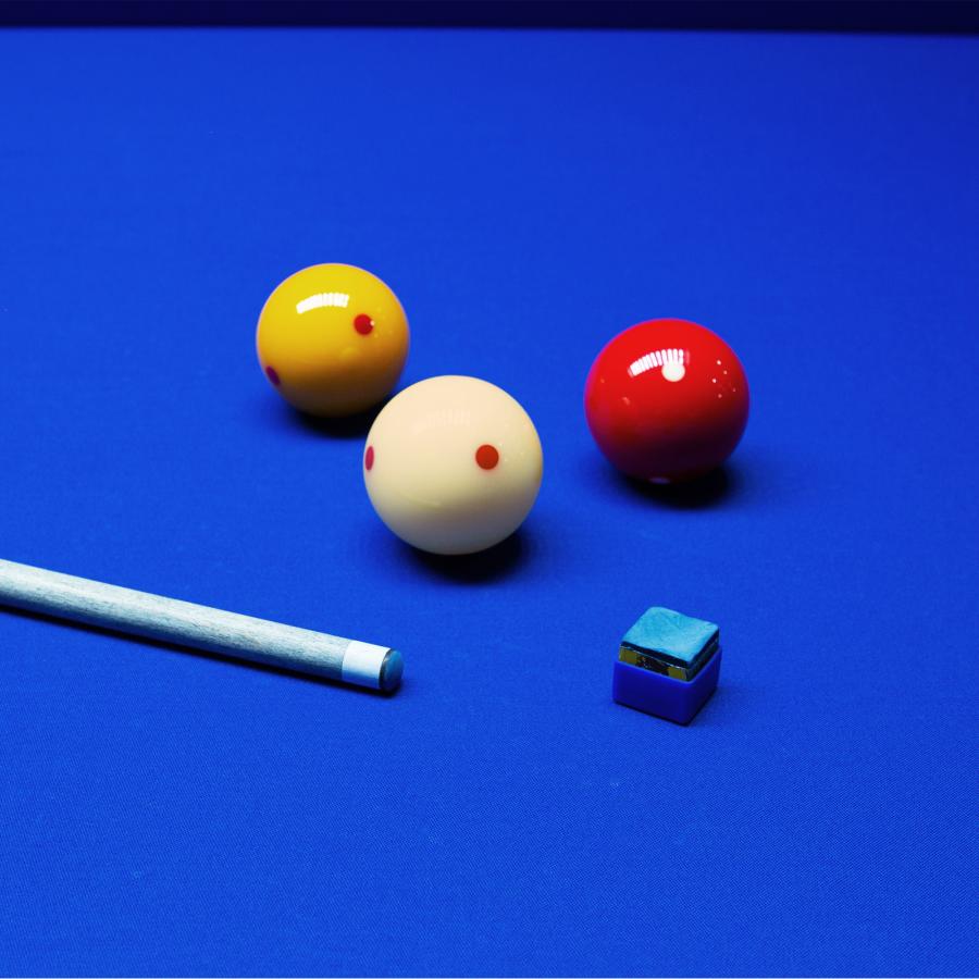 ビリヤードキュー 金属製先端 青色チョーク付き ビリヤードキュー 金属製先端 青色チョーク付き 【公式通販】