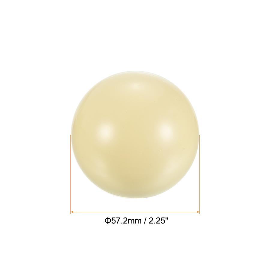 PATIKIL 57.2mm ビリヤードキューボール 規定サイズのビリヤード台 プールキューボール トレーニングボールの練習 ビリヤードルーム｜soten2｜03