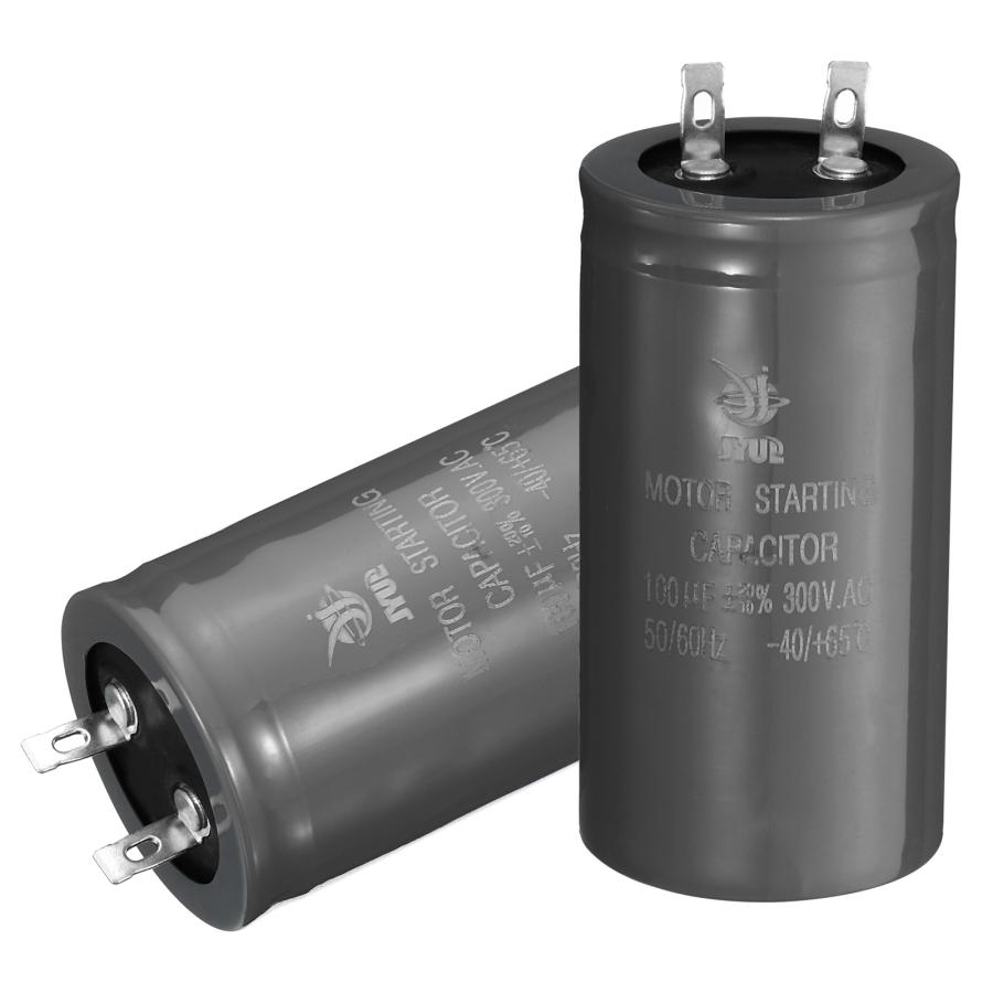 PATIKIL モーター始動コンデンサー 100uf 300V 50/60Hz CD60 PATIKIL モーター始動コンデンサー 100uf 300V 50/60Hz CD60