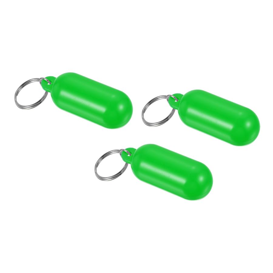 PATIKIL フローティングキーホルダー 3個セット プラスチック製 PATIKIL フローティングキーホルダー 3個セット プラスチック製