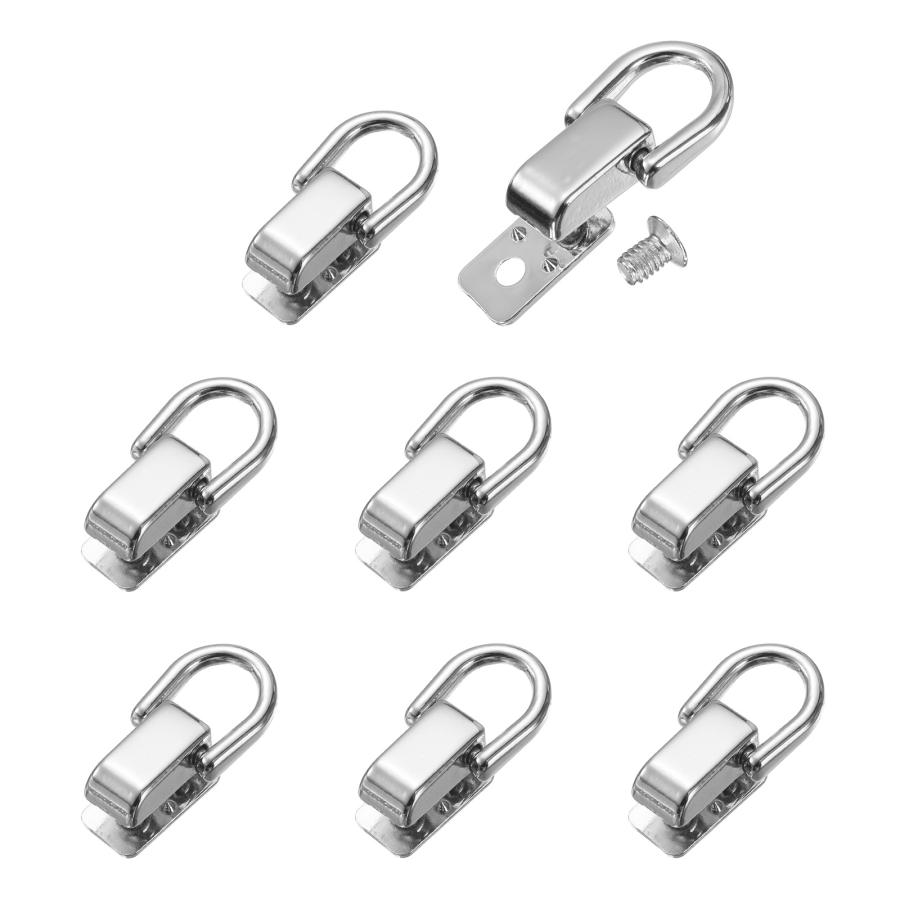 uxcell メタルボールスタッズリベットDリング 8個のボールポストヘッド