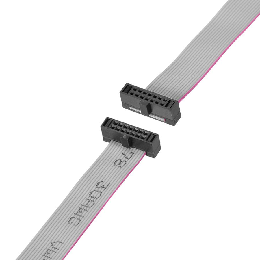 uxcell フラットリボンケーブル FC/FCコネクター 14ピン 1.27mmピッチ