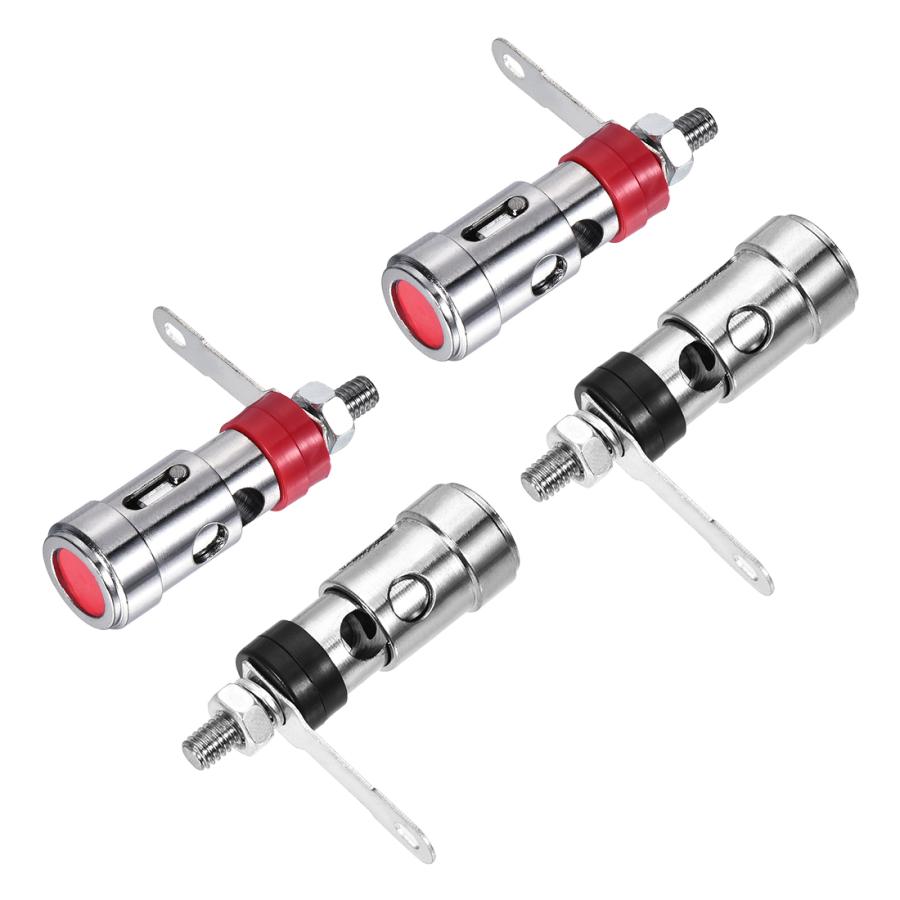 uxcell アンプ端子コネクタ バインディングポストプッシュクイック