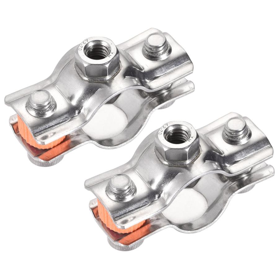 専用 uxcell パイプサポート 壁天井マウント 304ステンレス鋼 調節