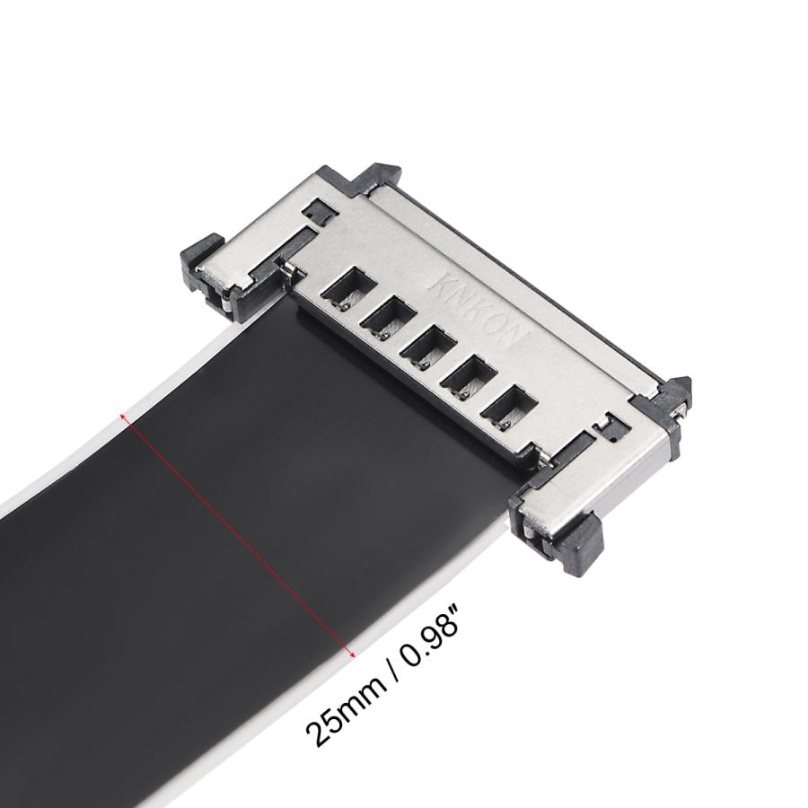 uxcell FFC FPCケーブル 液晶画面用 41ピン 0.5 mmピッチ 1000 mm