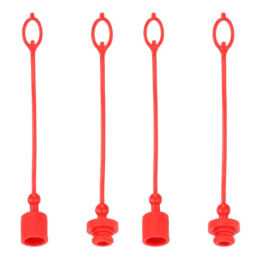 PATIKIL 25.4mm ISO B 油圧カプラー オスダストキャップとメスプラグ