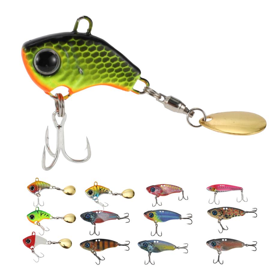 CAPASTEC メタルバイブ バイブレーション ルアー 鉄板バイブ 釣り 淡水