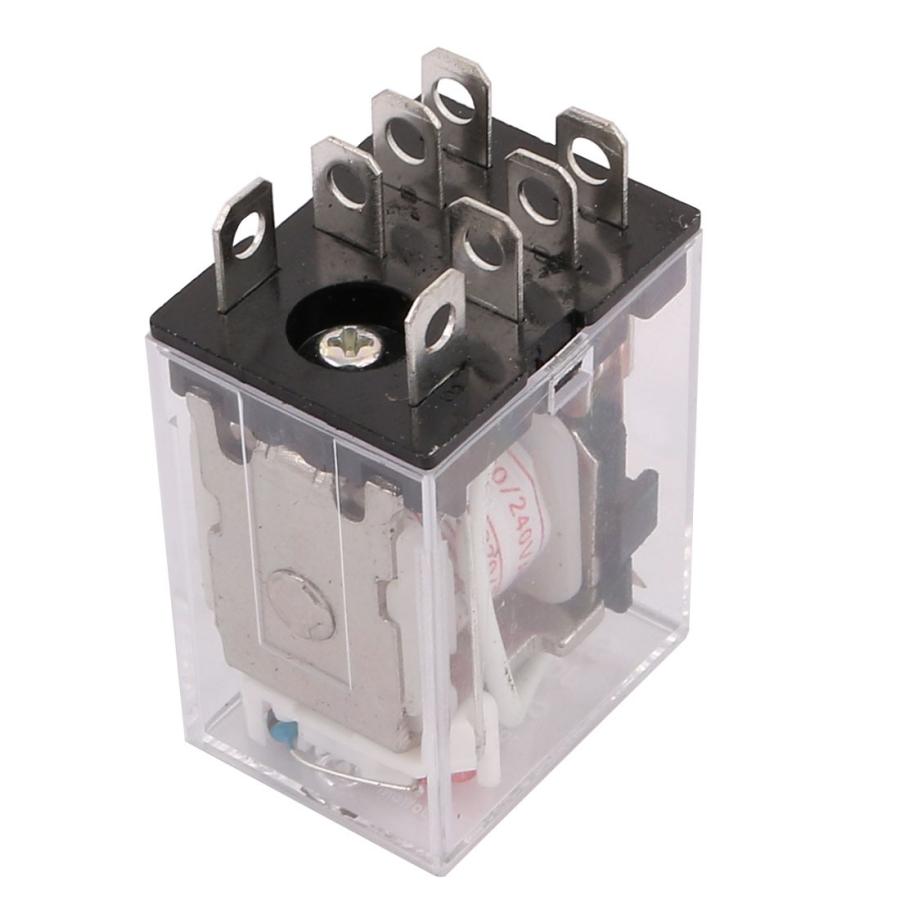 uxcell 電磁リレー パワーリレー 電磁継電器 JQX-13F AC 220V 10A