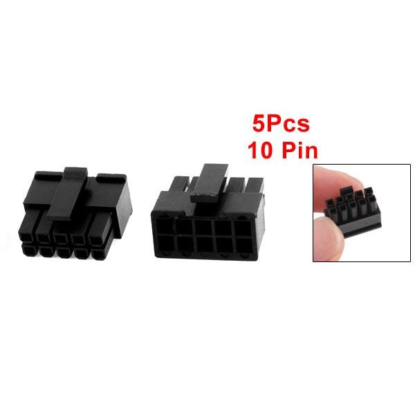 uxcell ATXコネクタ 10ピン 3mm ピッチ スロット PC電源ユニット 電源