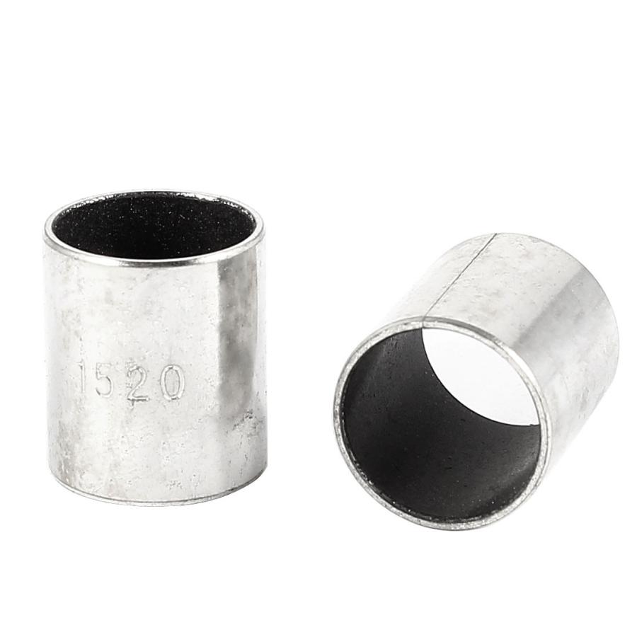 uxcell 軸受スリーブ スリーブベアリング 20mm x 17mm D 15mm 2個入り