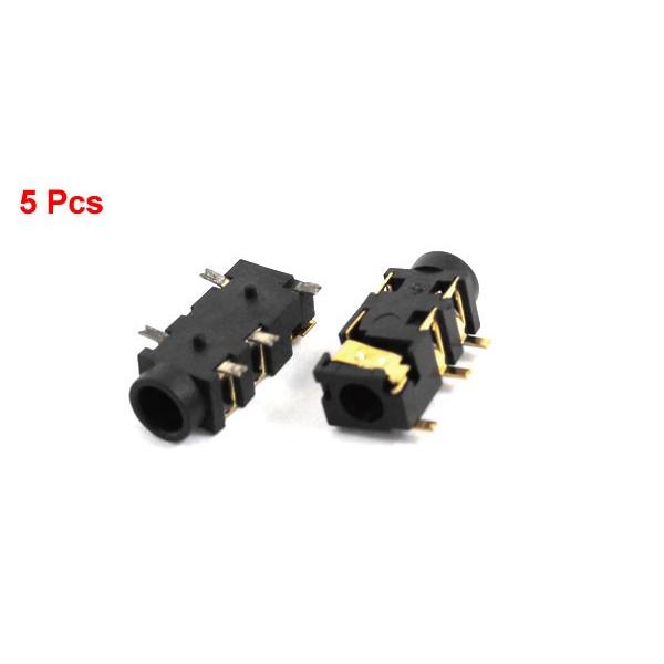 uxcell ステレオジャック ヘッドフォンソケットコネクタ SMT SMD 3.5mm