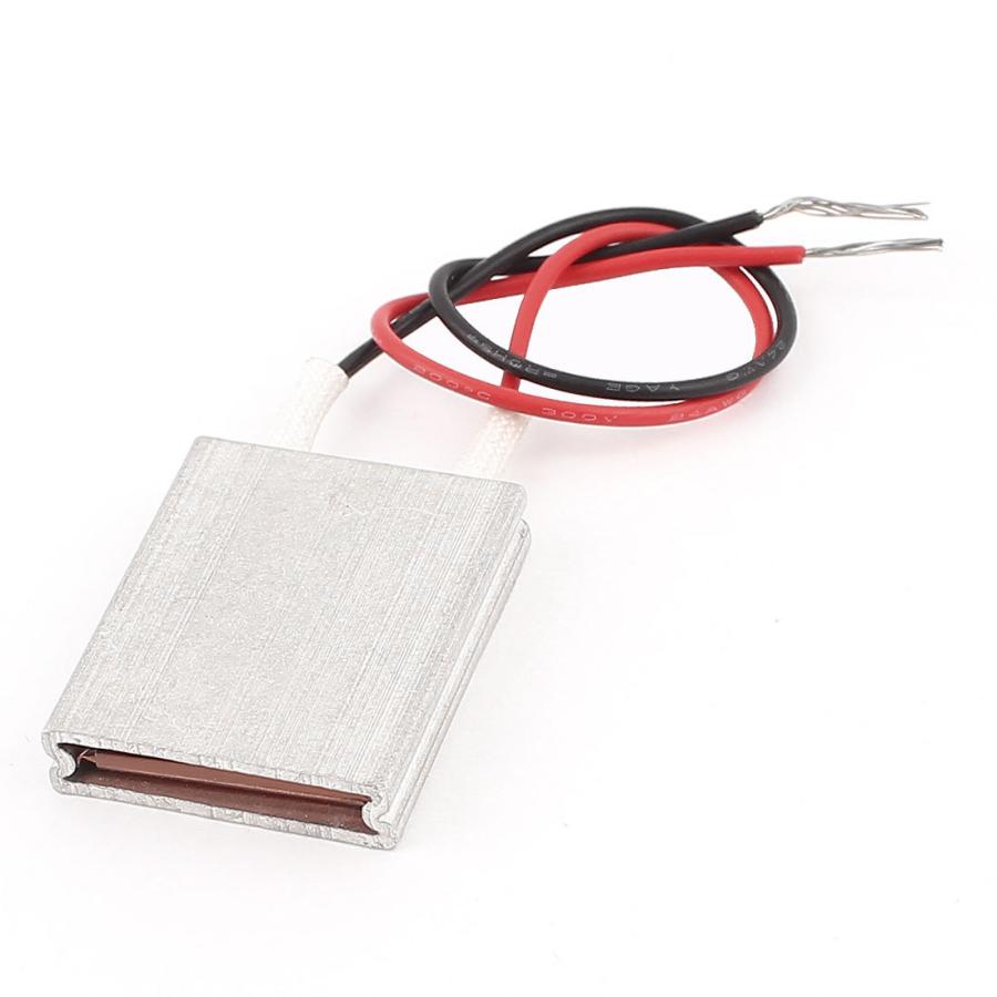 uxcell PTCヒーター サーモスタット恒温 アルミ製 25x20x5mm 5V