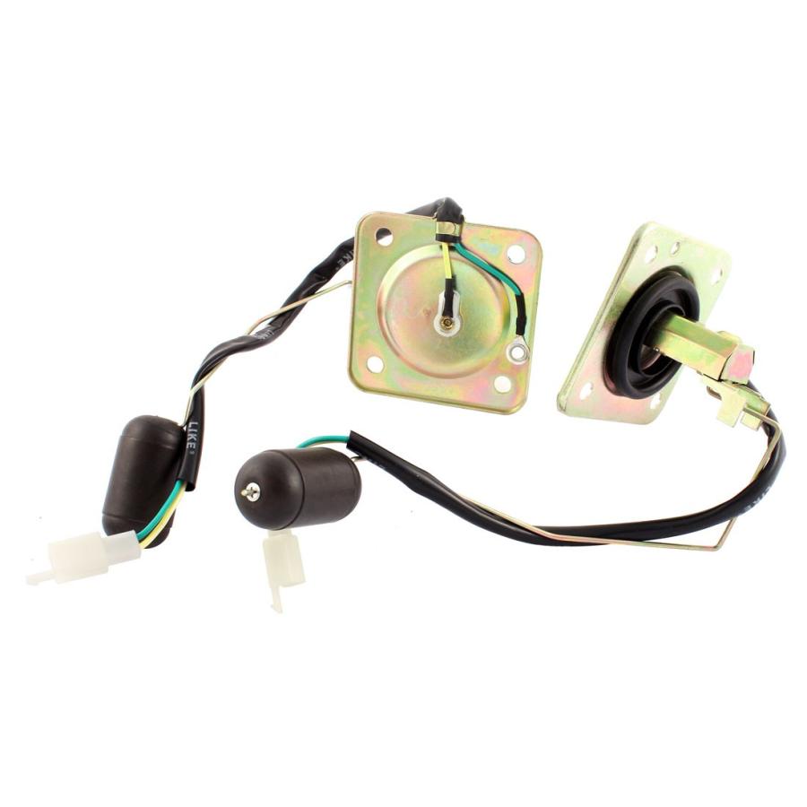 uxcell 燃料レベルセンサー 燃料タンク フロート GZ125用 黒 真鍮