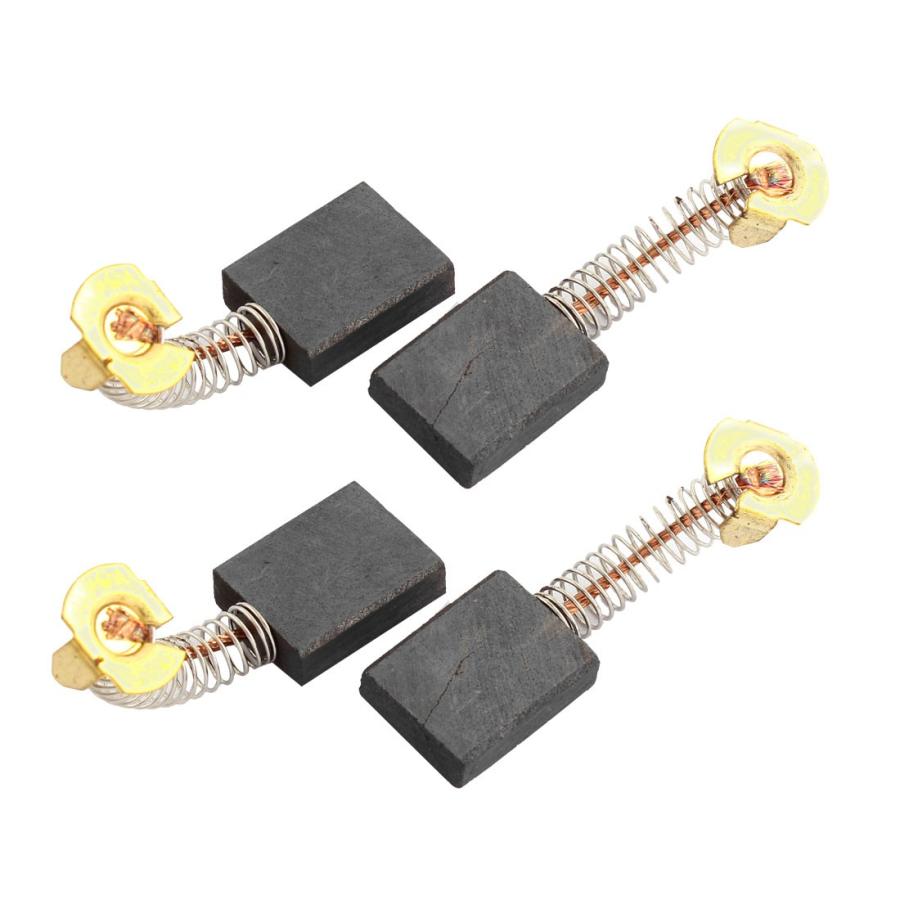 uxcell カーボンブラシ 道具 モーターカーボンブラシ グレー ばね懸架