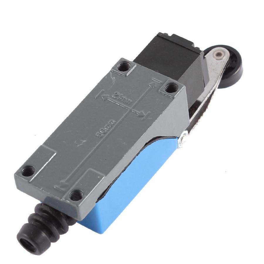 uxcell リミットスイッチ プラスチック製ブルー アクチュエーター ME