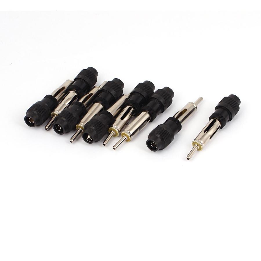 Uxcell カーラジオアンテナプラグ オス Cdラジオ空中 Am Fm空中信号アダプタ コネクタ 65mm長さ 9個入り Aux0174 ソウテン 通販 Yahoo ショッピング