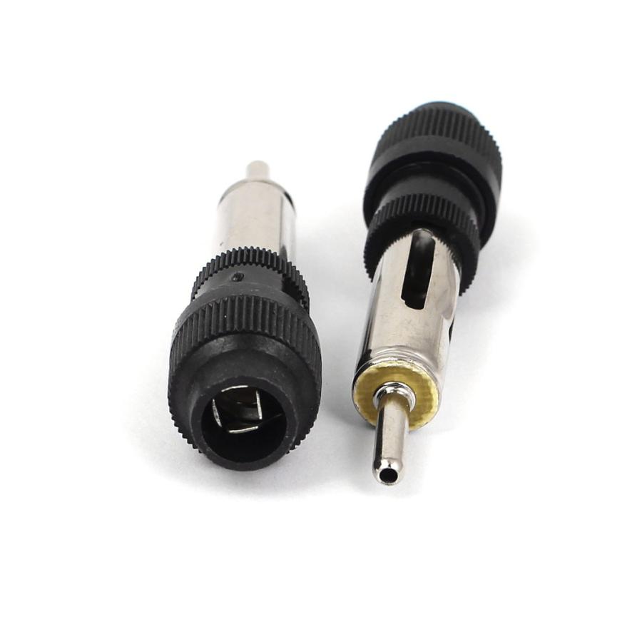 Uxcell カーラジオアンテナプラグ オス Cdラジオ空中 Am Fm空中信号アダプタ コネクタ 65mm長さ 9個入り Aux0174 ソウテン 通販 Yahoo ショッピング