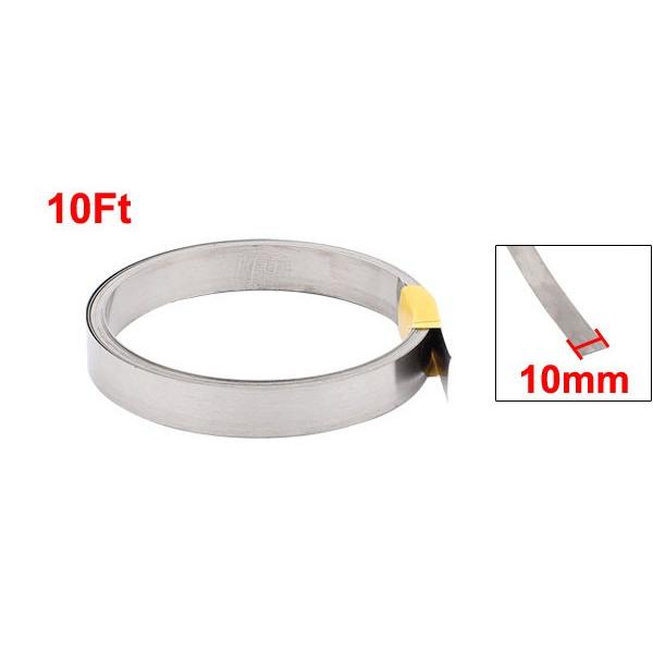 uxcell ニクロム線 ヒーター線 加熱エレメント フラット 3M 0.2x10mm