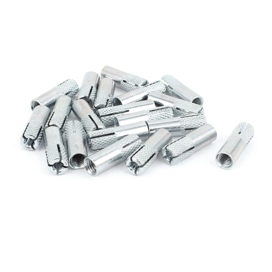 uxcell アンカーボルト スリーブ エクスパンションボルト ファスナー