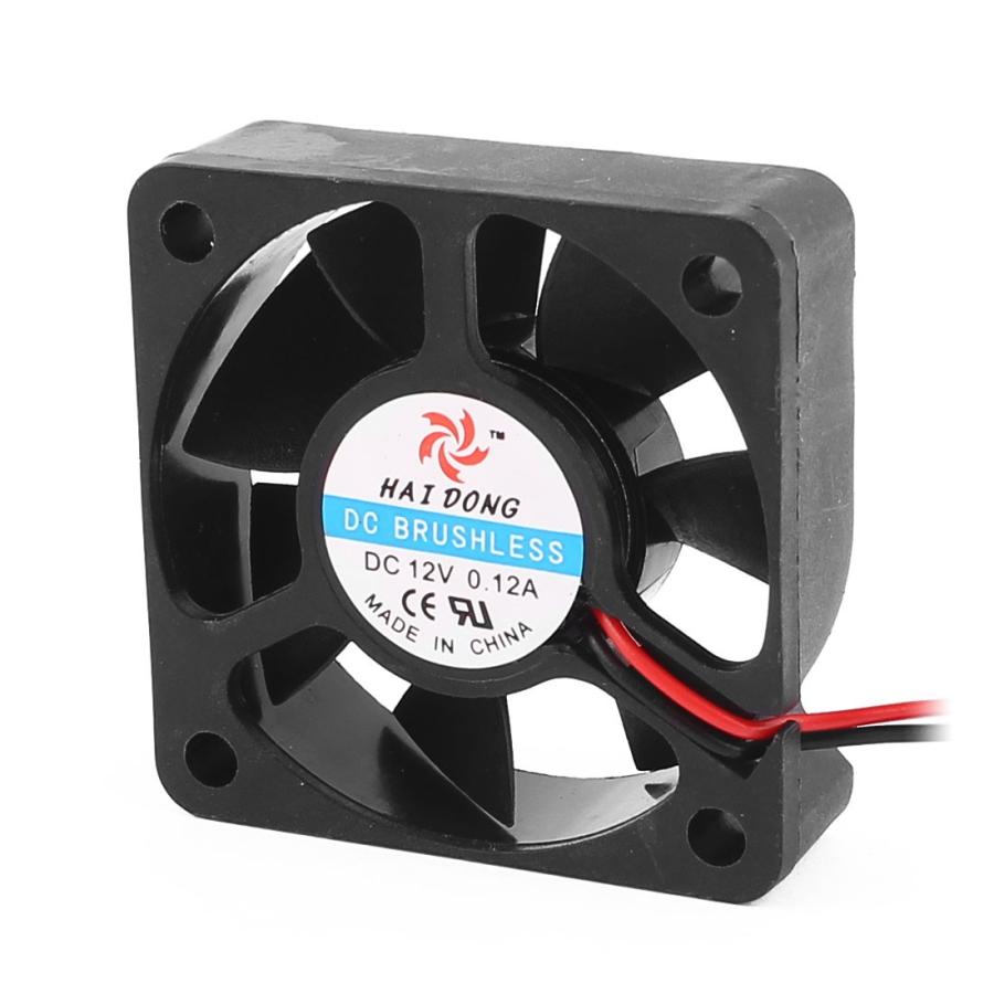 uxcell CPUコンピュータ冷却ファンwメタルメッシュ DC 12V 0.12A