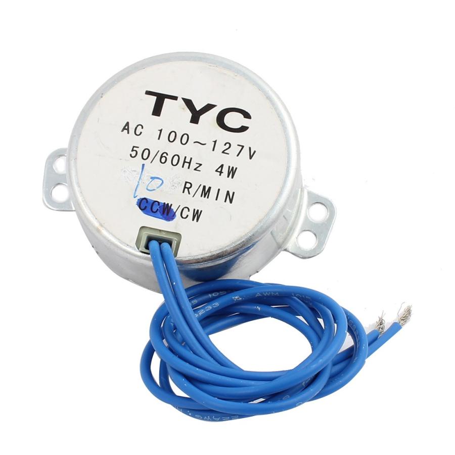 uxcell 同期モーター TYC 7mm 100-127V AC 10RPM 4W 50 / 60Hz 1個入り